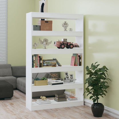 Boekenkast/Kamerscherm 100X30X166 Cm Wit