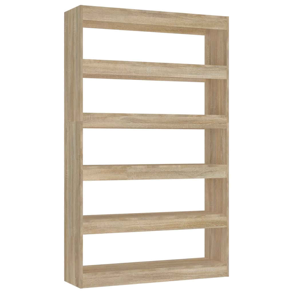 Boekenkast/Kamerscherm 100X30X166 Cm Sonoma Eikenkleurig