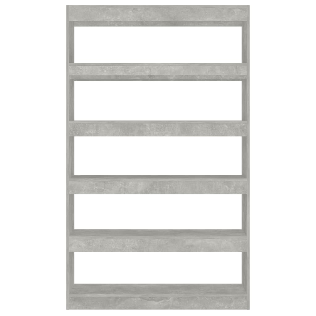 Boekenkast/Kamerscherm 100X30X166 Cm Betongrijs