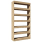 Boekenkast/Kamerscherm 100X30X198 Cm Bewerkt Hout Sonoma Eiken