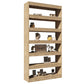 Boekenkast/Kamerscherm 100X30X198 Cm Bewerkt Hout Sonoma Eiken