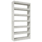 Boekenkast/Kamerscherm 100X30X198 Cm Bewerkt Hout Betongrijs