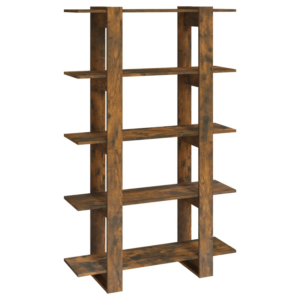 Boekenkast/Kamerscherm 100X30X160 Cm Gerookt Eikenkleurig