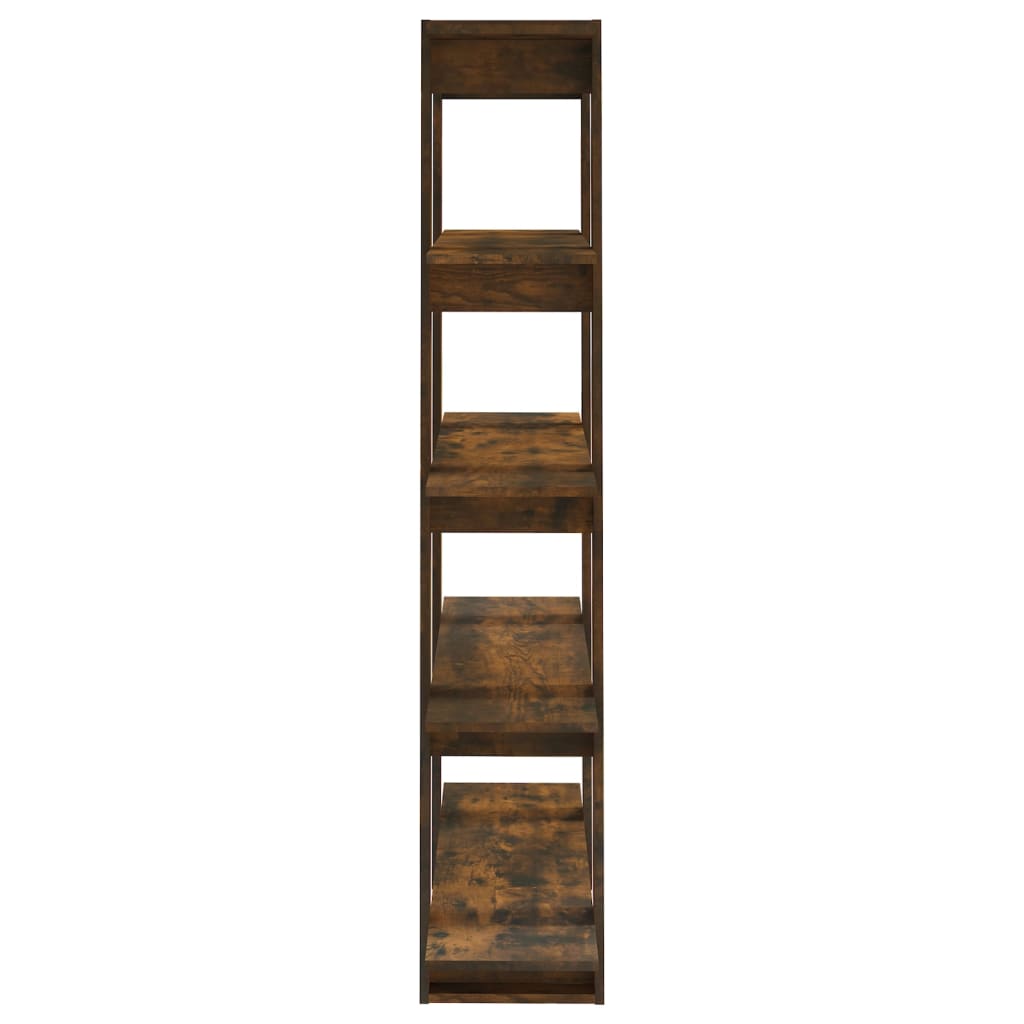 Boekenkast/Kamerscherm 100X30X160 Cm Gerookt Eikenkleurig