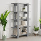 Boekenkast/Kamerscherm 100X30X160 Cm Grijs Sonoma Eikenkleurig