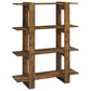Boekenkast/Kamerscherm 100X30X123,5 Cm Gerookt Eikenkleurig
