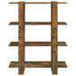 Boekenkast/Kamerscherm 100X30X123,5 Cm Gerookt Eikenkleurig