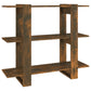 Boekenkast/Kamerscherm 100X30X87 Cm Gerookt Eikenkleurig