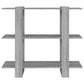 Boekenkast/Kamerscherm 100X30X87 Cm Grijs Sonoma Eikenkleurig