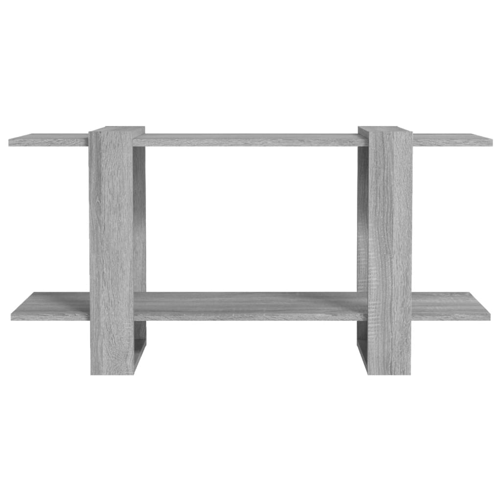 Boekenkast 100X30X51 Cm Bewerkt Hout Grijs Sonoma Eikenkleurig