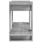 Boekenkast 100X30X51 Cm Bewerkt Hout Grijs Sonoma Eikenkleurig