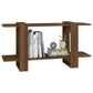 Boekenkast 100X30X51 Cm Bewerkt Hout Bruineikenkleurig