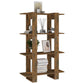 Boekenkast/Kamerscherm 80X30X123,5 Cm Gerookt Eikenkleurig