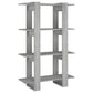 Boekenkast/Kamerscherm 80X30X123,5 Cm Grijs Sonoma Eikenkleurig