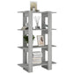 Boekenkast/Kamerscherm 80X30X123,5 Cm Grijs Sonoma Eikenkleurig