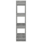 Boekenkast/Kamerscherm 80X30X123,5 Cm Grijs Sonoma Eikenkleurig