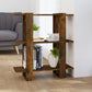 Boekenkast/Kamerscherm 80X30X87 Cm Gerookt Eikenkleurig