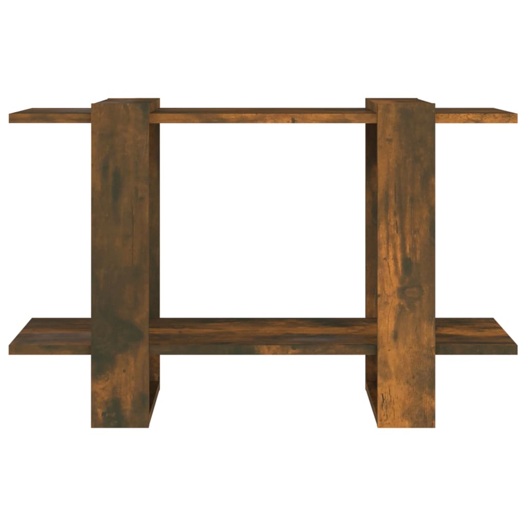 Boekenkast/Kamerscherm 80X30X51 Cm Gerookt Eikenkleurig