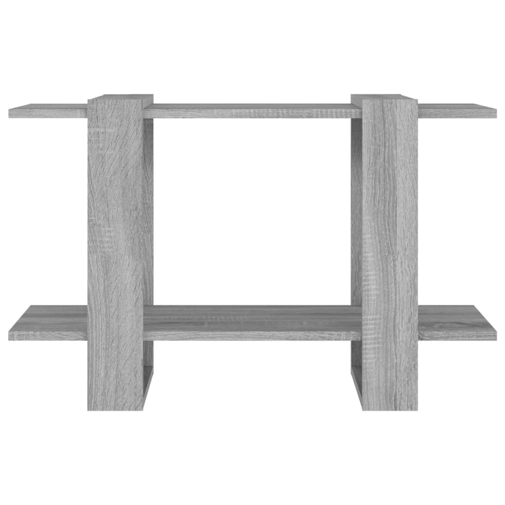 Boekenkast/Kamerscherm 80X30X51 Cm Grijs Sonoma Eikenkleurig