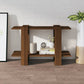 Boekenkast/Kamerscherm 80X30X51 Cm Bruineikenkleurig