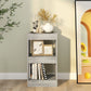 Boekenkast/Kamerscherm 40X30X72 Cm Grijs Sonoma Eikenkleurig