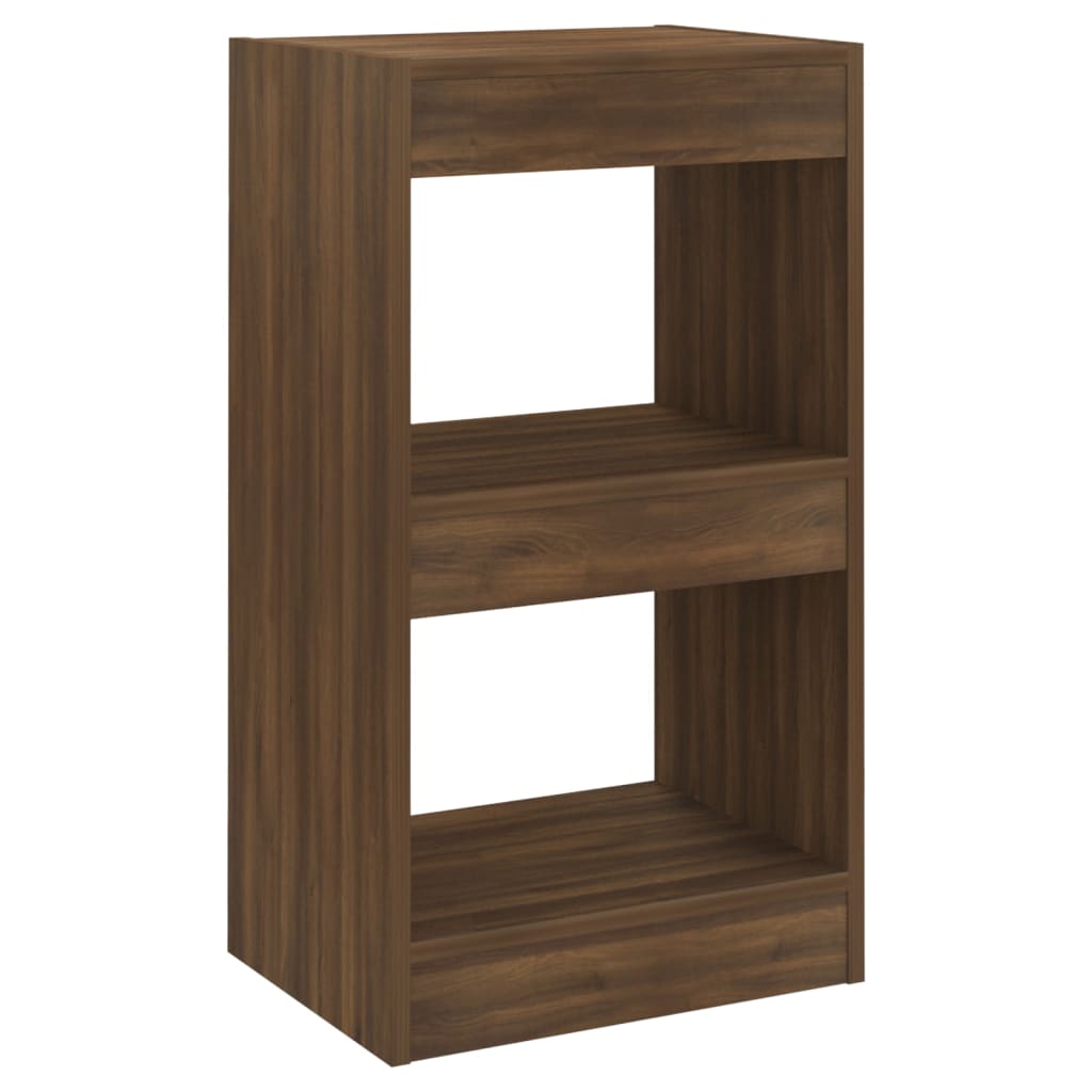 Boekenkast/Kamerscherm 40X30X72 Cm Bruineikenkleurig