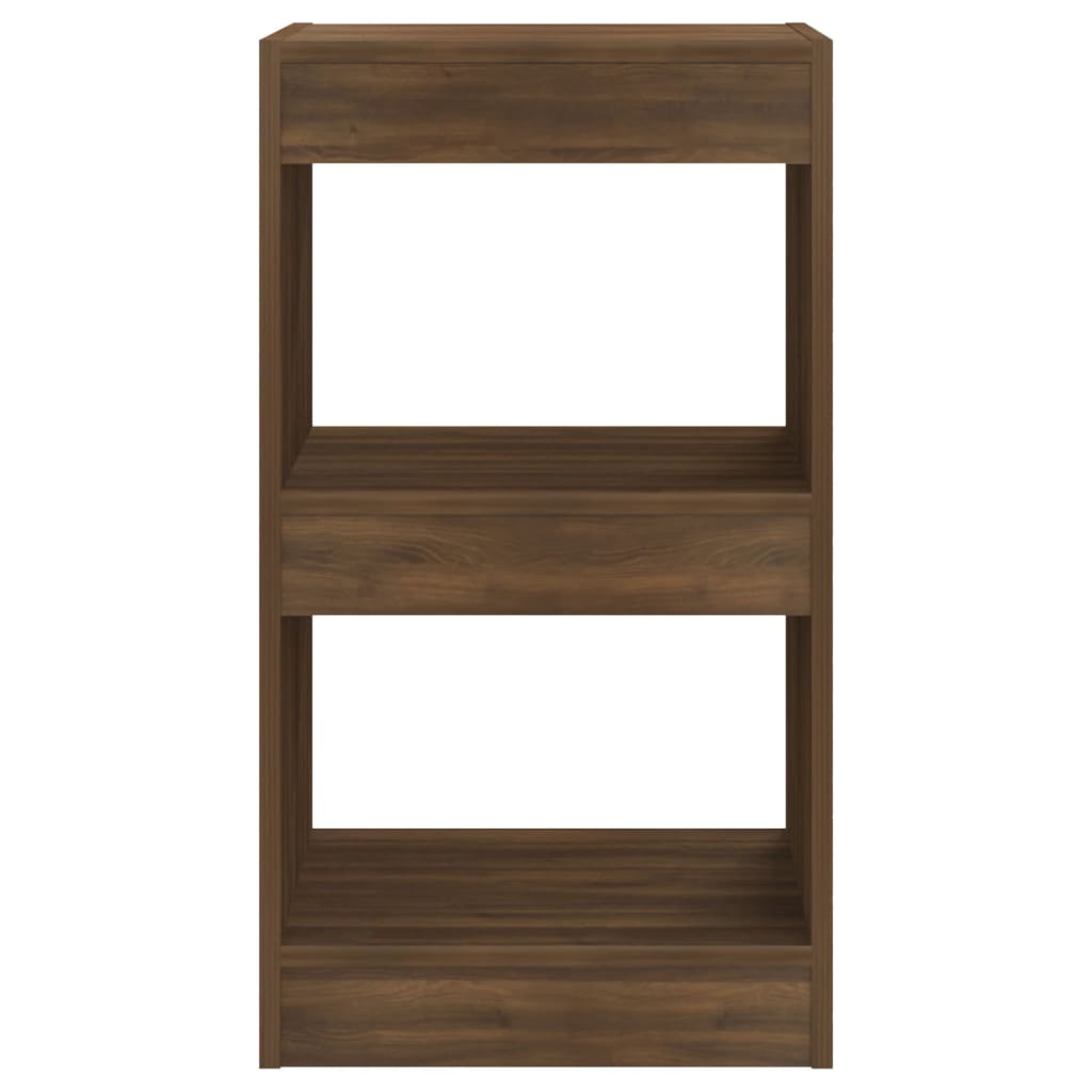 Boekenkast/Kamerscherm 40X30X72 Cm Bruineikenkleurig