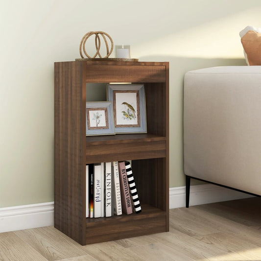 Boekenkast/Kamerscherm 40X30X72 Cm Bruineikenkleurig