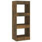 Boekenkast/Kamerscherm 40X30X103 Cm Spaanplaat Gerookt Eiken