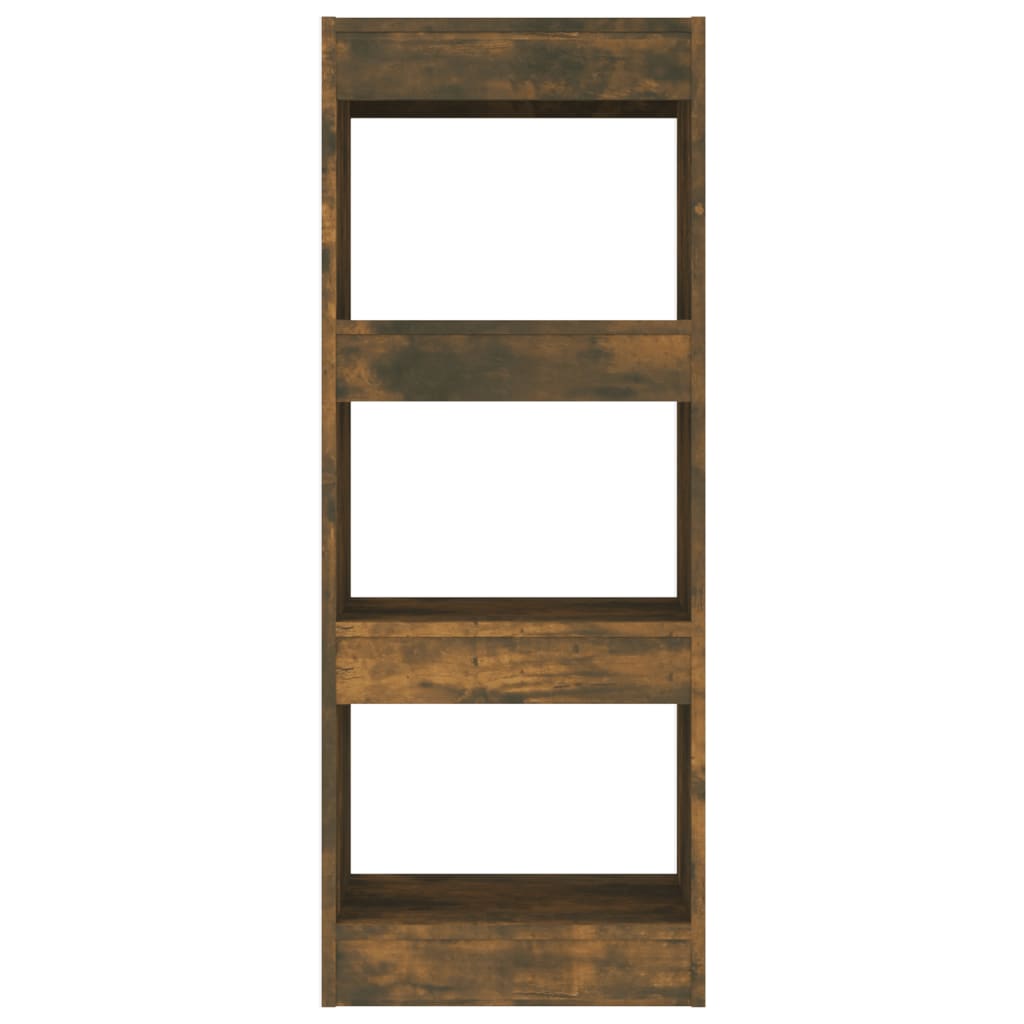Boekenkast/Kamerscherm 40X30X103 Cm Spaanplaat Gerookt Eiken