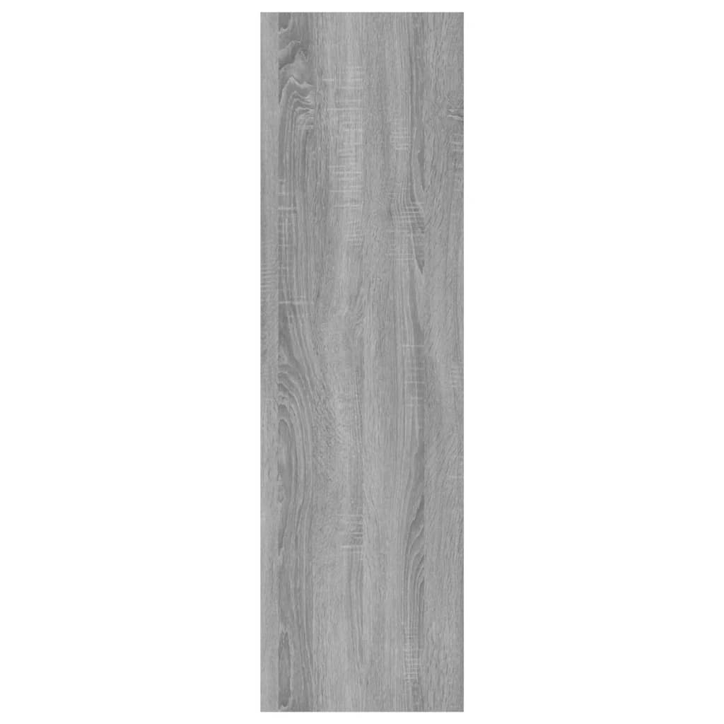 Boekenkast/Kamerscherm 40X30X103 Cm Spaanplaat Grijs Sonoma