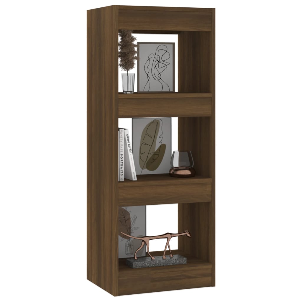 Boekenkast/Kamerscherm 40X30X103 Cm Spaanplaat Bruineikenkleur