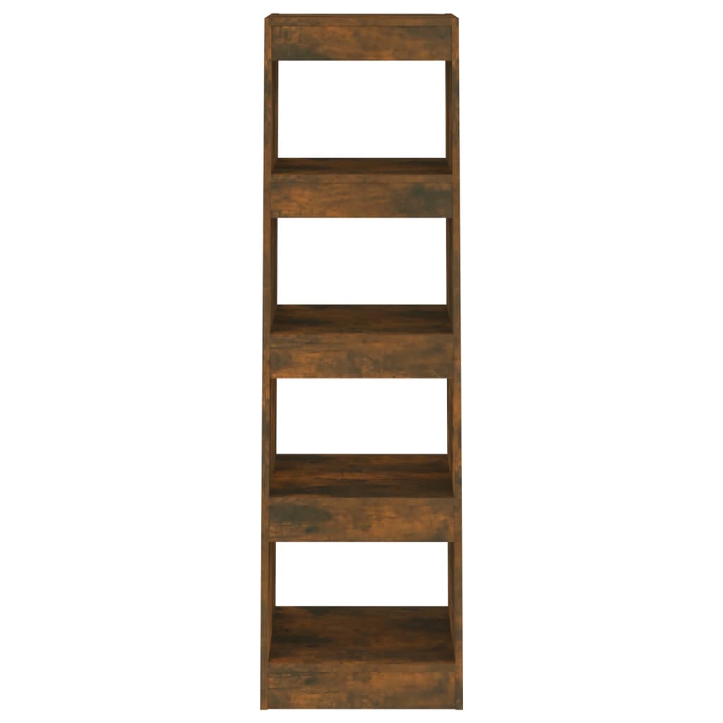 Boekenkast/Kamerscherm 40X30X135 Cm Gerookt Eikenkleurig