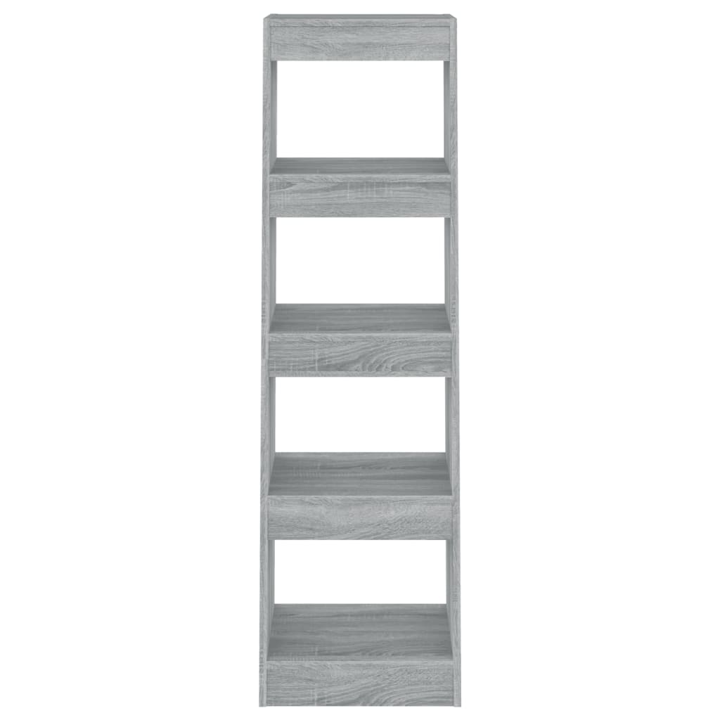 Boekenkast/Kamerscherm 40X30X135 Cm Grijs Sonoma Eikenkleurig