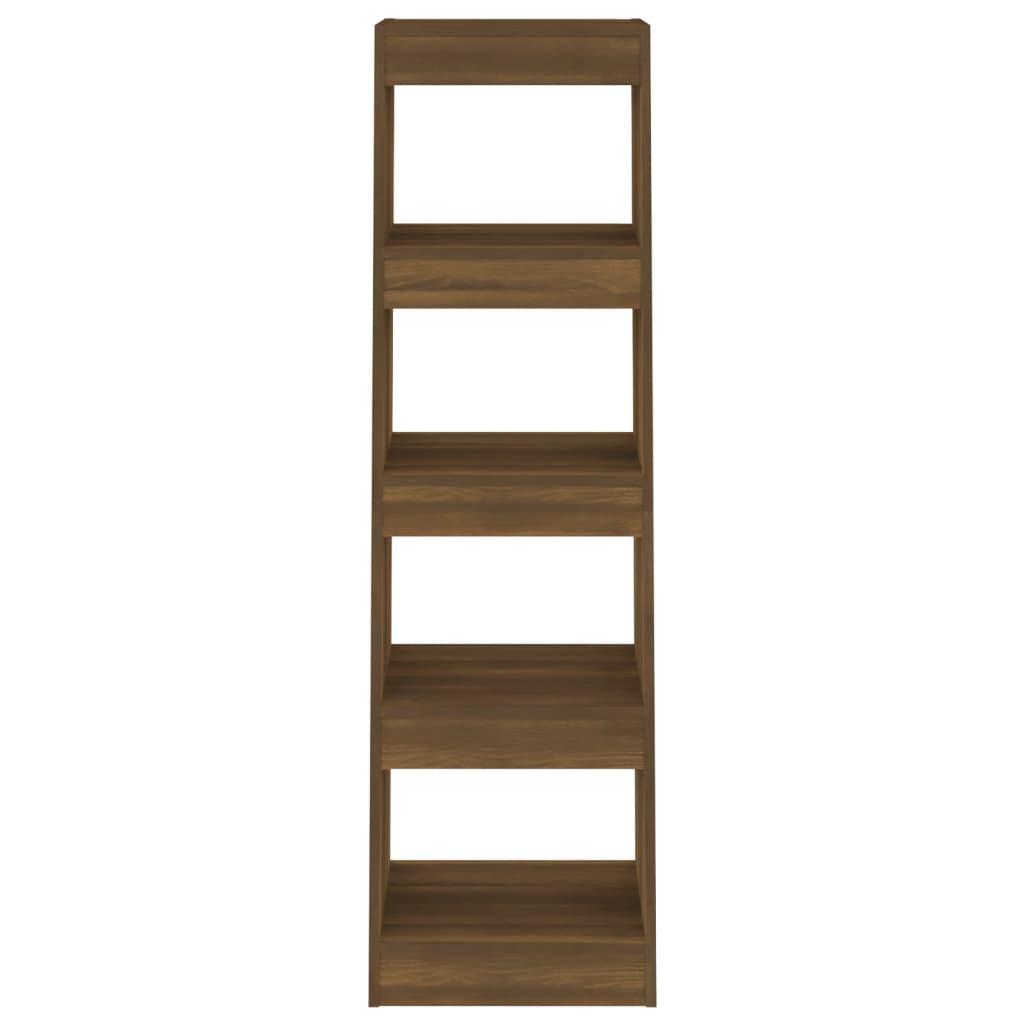 Boekenkast/Kamerscherm 40X30X135 Cm Bruineikenkleurig