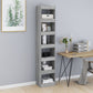 Boekenkast/Kamerscherm 40X30X198 Cm Grijs Sonoma Eikenkleurig