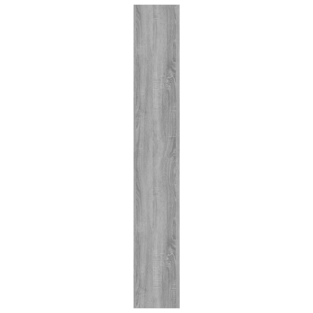 Boekenkast/Kamerscherm 40X30X198 Cm Grijs Sonoma Eikenkleurig