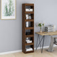 Boekenkast/Kamerscherm 40X30X198 Cm Bruineikenkleurig