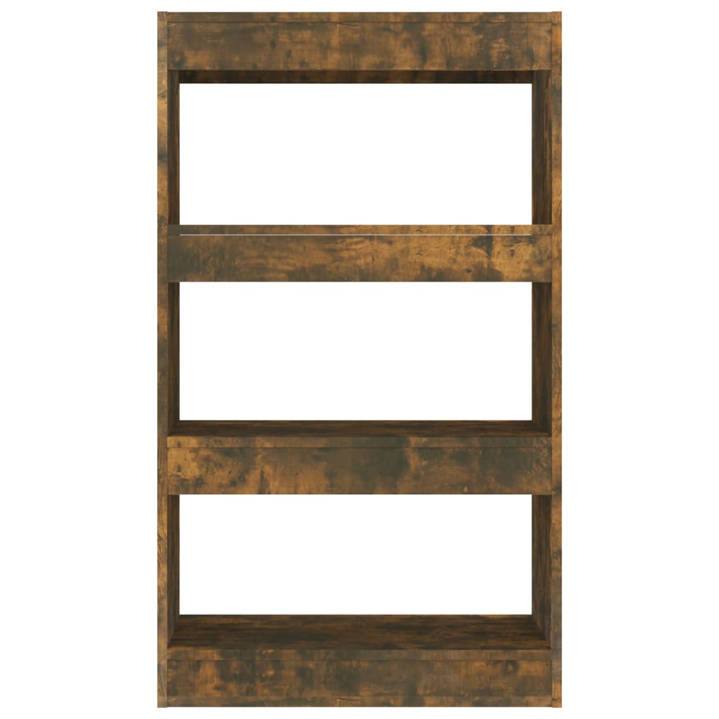 Boekenkast/Kamerscherm 60X30X103 Cm Spaanplaat Gerookt Eiken