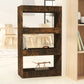 Boekenkast/Kamerscherm 60X30X103 Cm Spaanplaat Gerookt Eiken