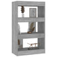 Boekenkast/Kamerscherm 60X30X103 Cm Spaanplaat Grijs Sonoma