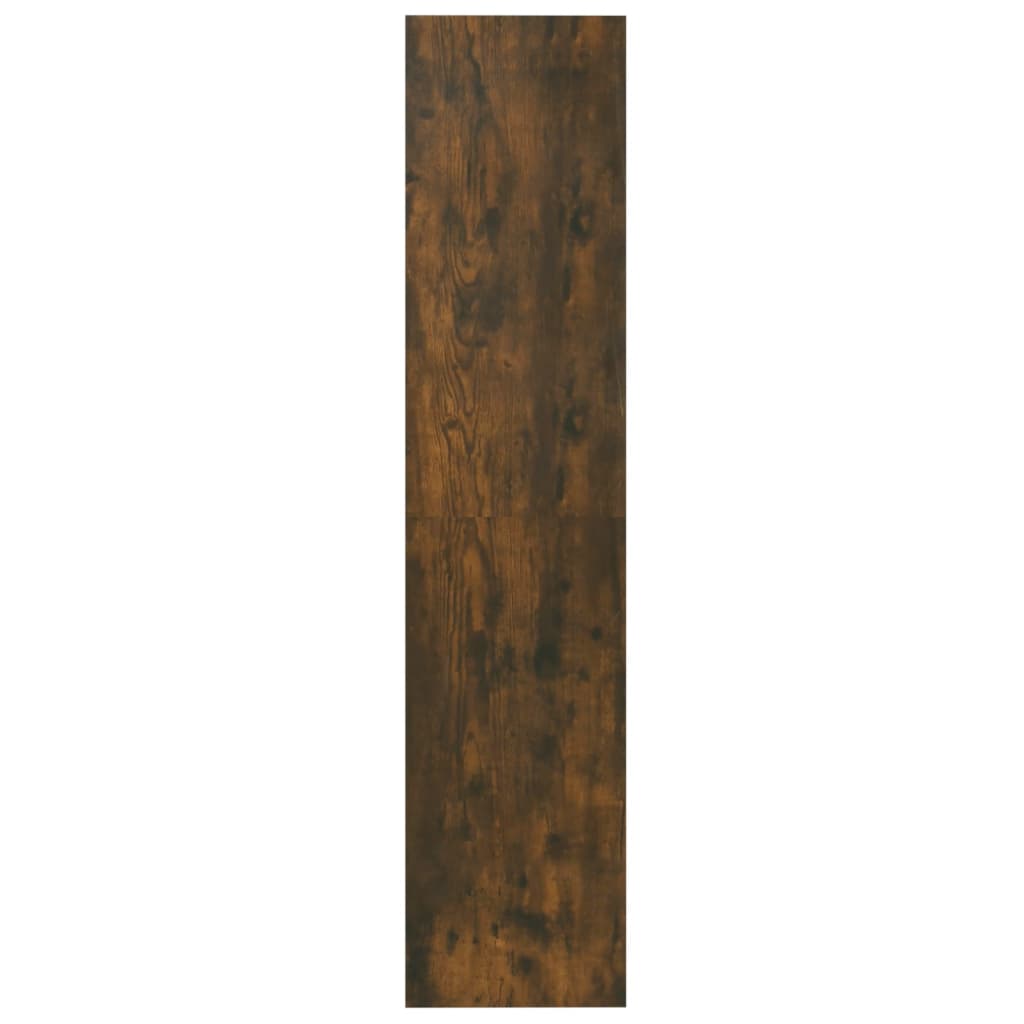 Boekenkast/Kamerscherm 60X30X135 Cm Bewerkt Hout Gerookt Eiken