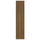 Boekenkast/Kamerscherm 60X30X135 Cm Bewerkt Hout Bruineiken