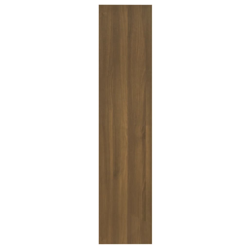 Boekenkast/Kamerscherm 60X30X135 Cm Bewerkt Hout Bruineiken