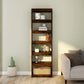 Boekenkast/Kamerscherm 60X30X198 Cm Gerookt Eikenkleurig