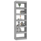 Boekenkast/Kamerscherm 60X30X198 Cm Grijs Sonoma Eikenkleurig