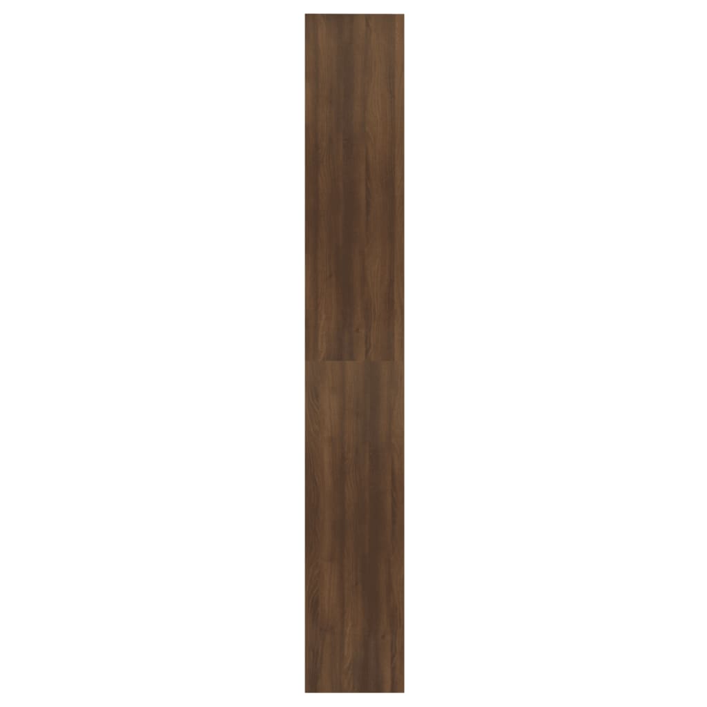 Boekenkast/Kamerscherm 60X30X198 Cm Bruineikenkleurig