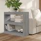 Boekenkast/Kamerscherm 80X30X72 Cm Grijs Sonoma Eikenkleurig