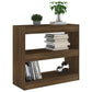 Boekenkast/Kamerscherm 80X30X72 Cm Bruineikenkleurig