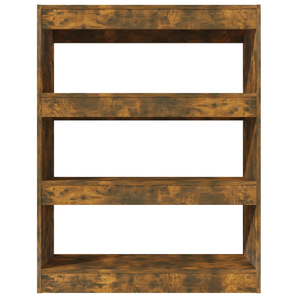 Boekenkast/Kamerscherm 80X30X103 Cm Bewerkt Hout Sonoma Eiken